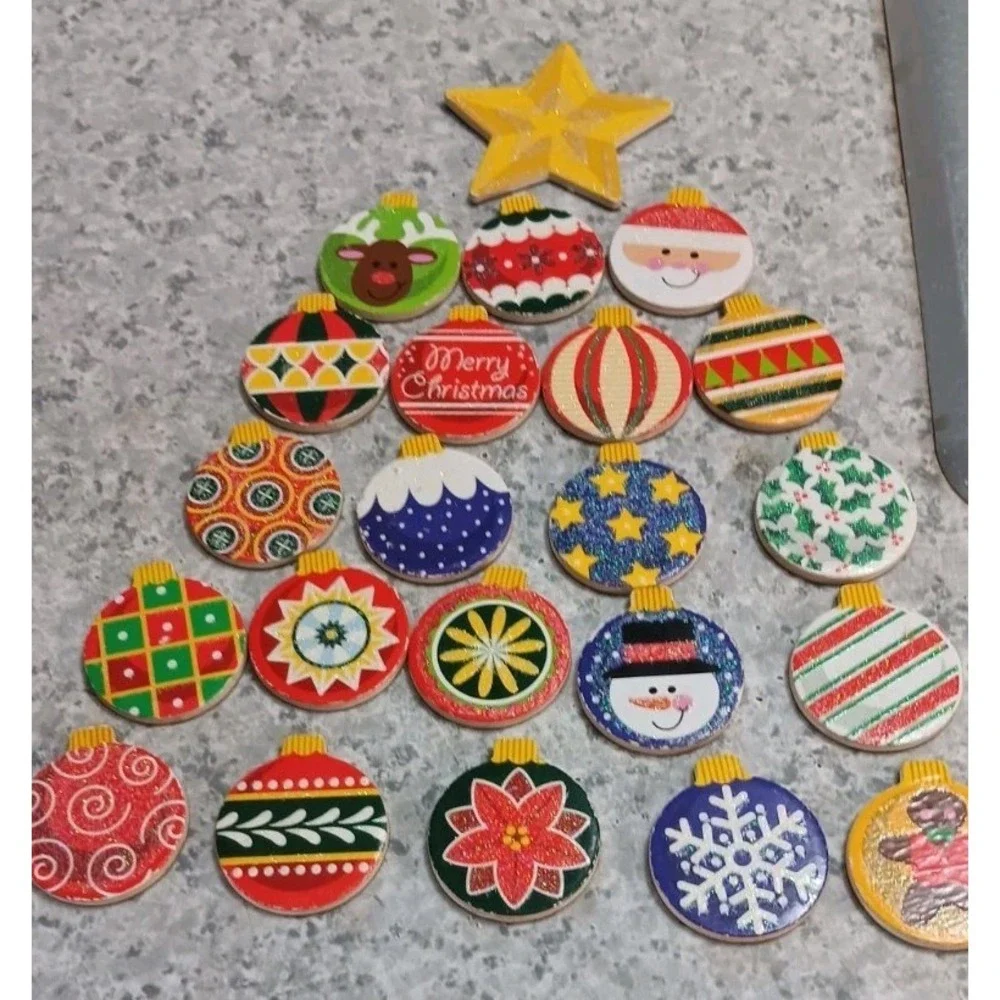 Melissa & Doug Countdown to Christmas Advent 22 Pieces Replacements EUC